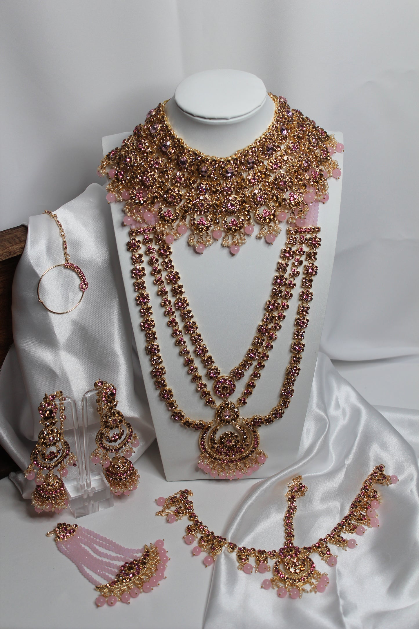 Inaya Bridal Set - Pink