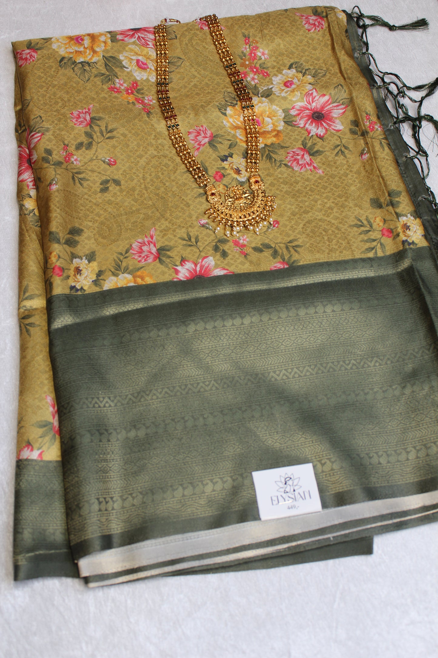 Flower Kubera Pattu Saree