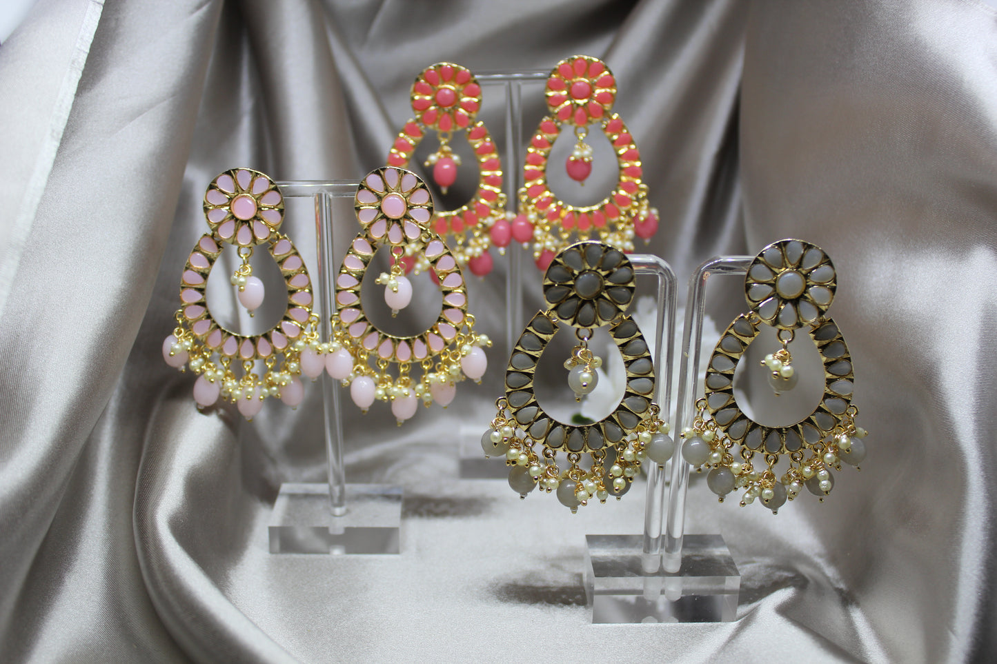 Pearl Blossom Dangler Earrings