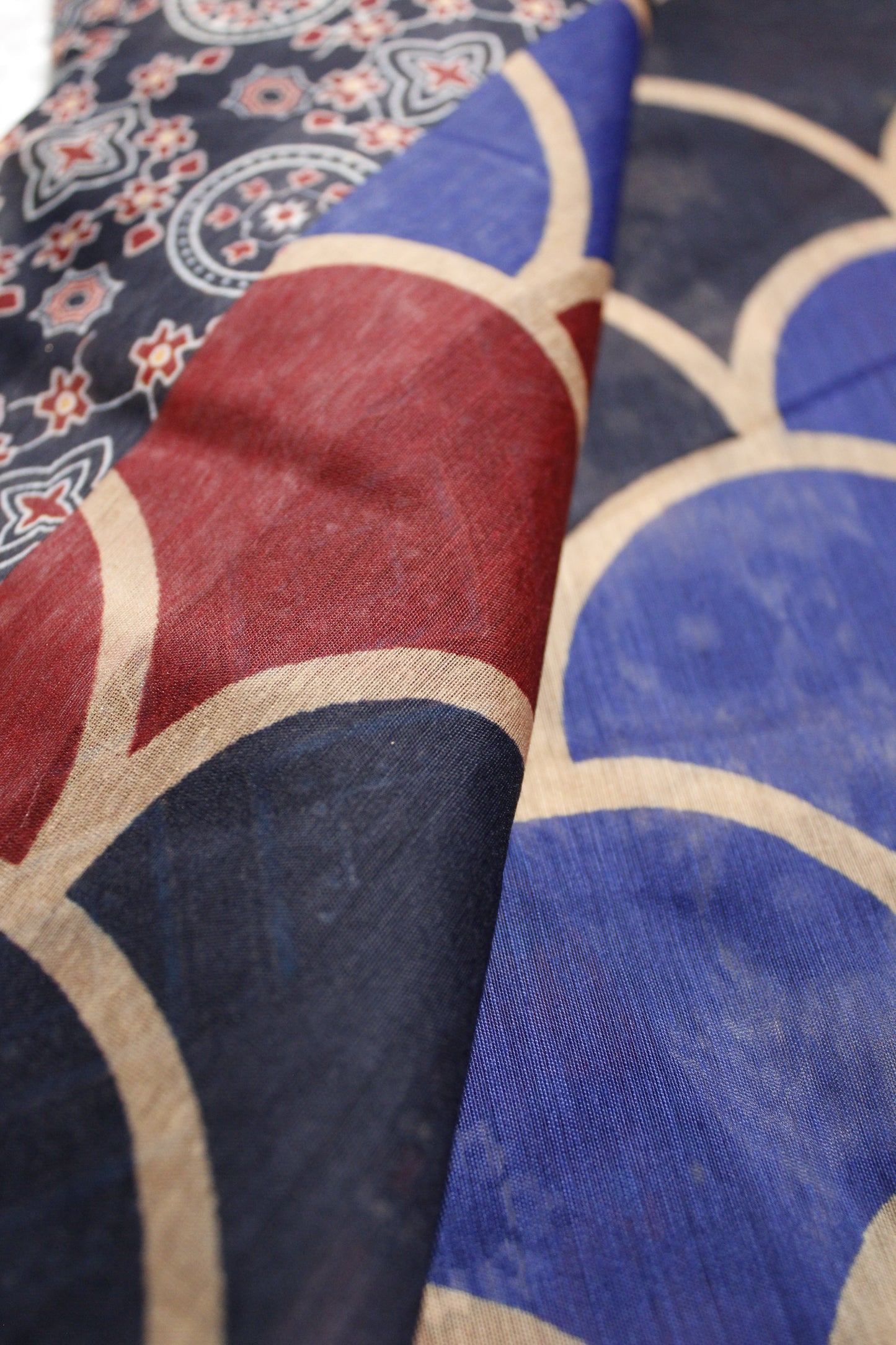 Kalamkari Mul Mul Cotton Saree