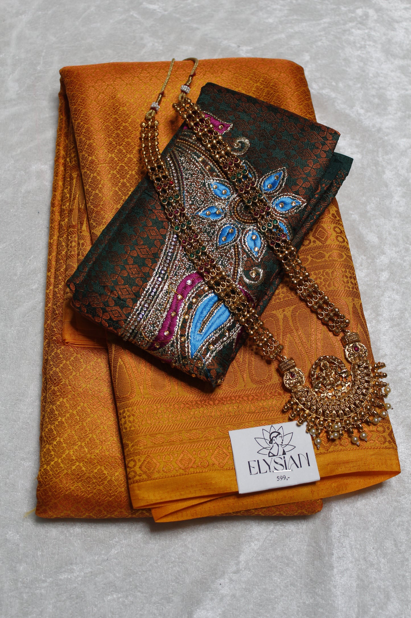 Basanti Soft Silk Saree