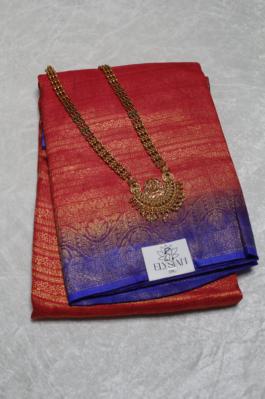Gold Thread Kubera Pattu Premium Soft Silk Saree