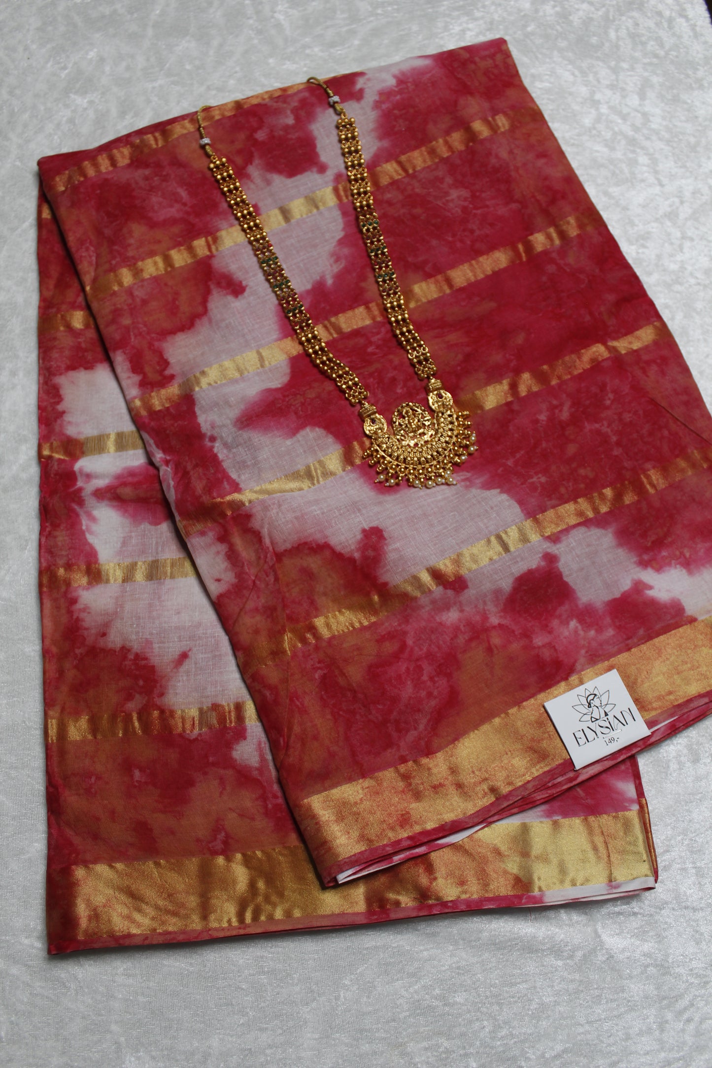 Marble Cotton Saree