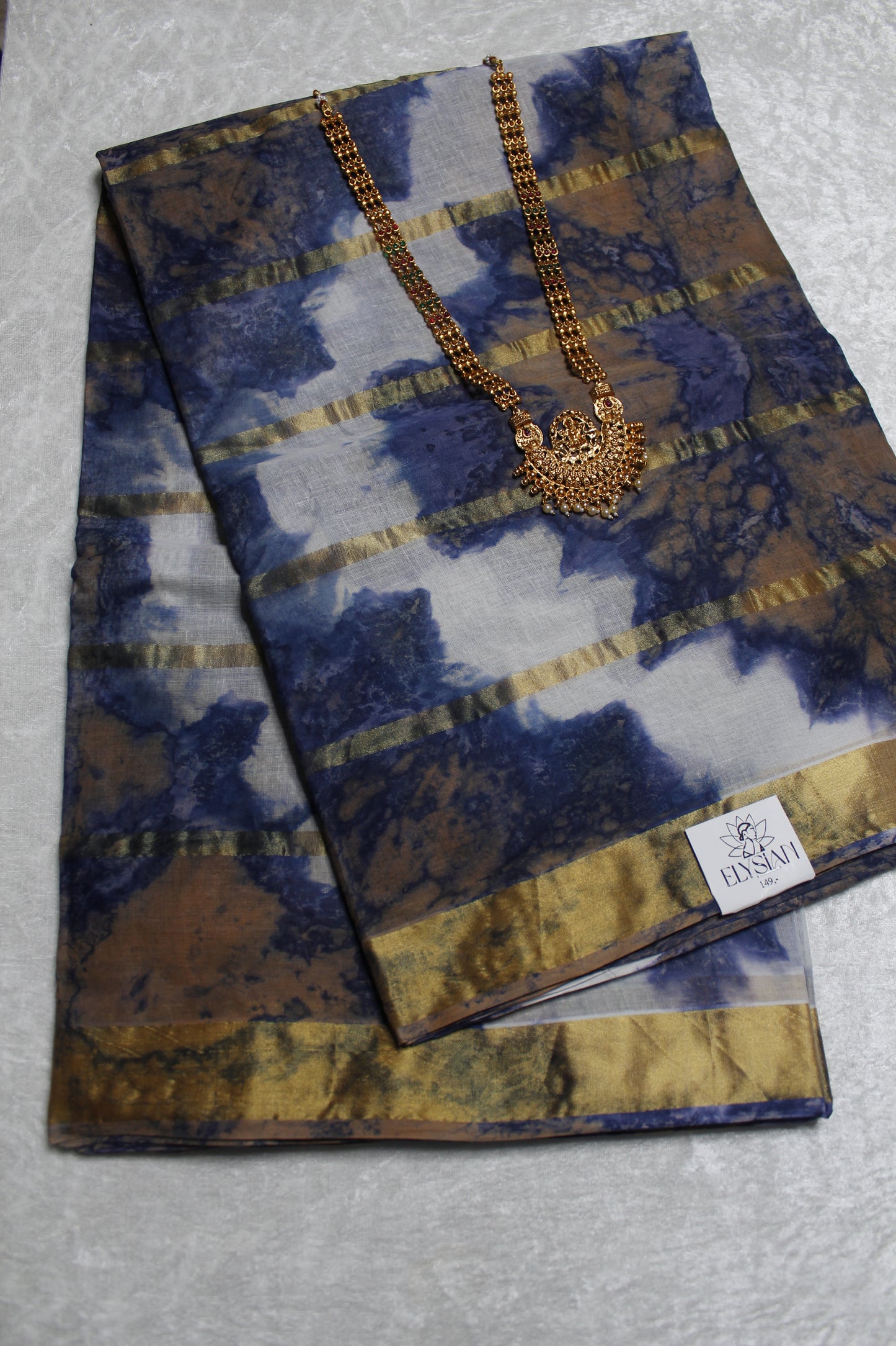 Marble Cotton Saree