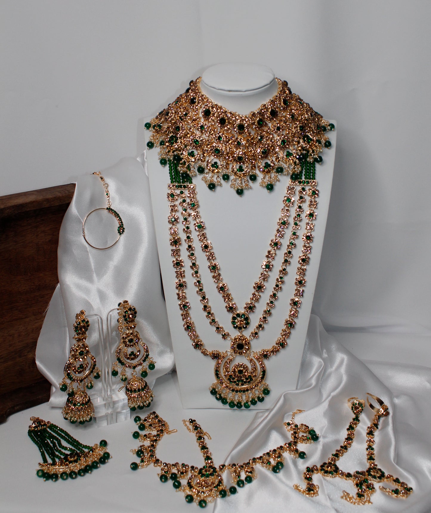 Inaya Bridal Set - Green