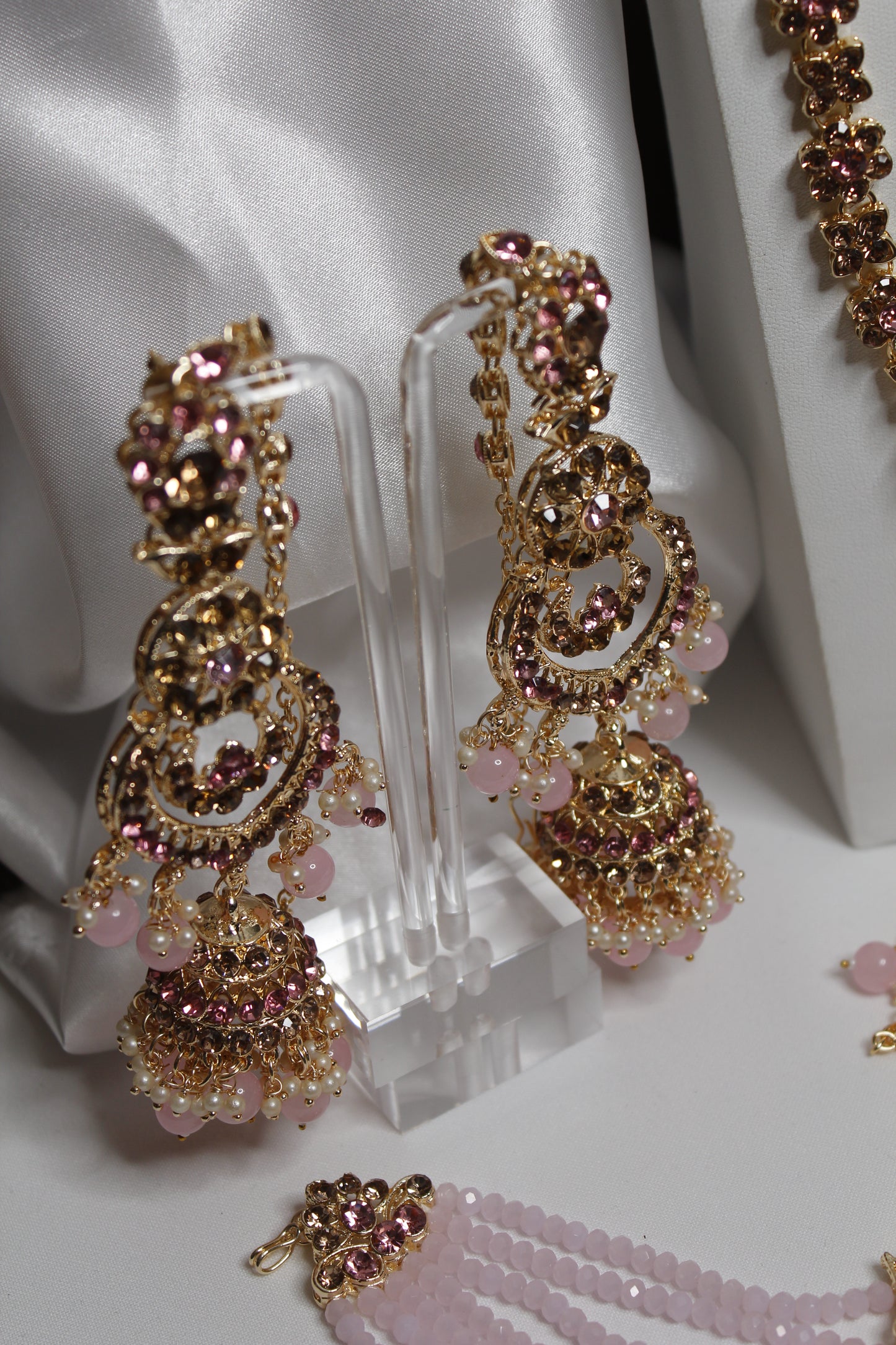 Inaya Bridal Set - Pink