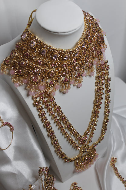 Inaya Bridal Set - Pink