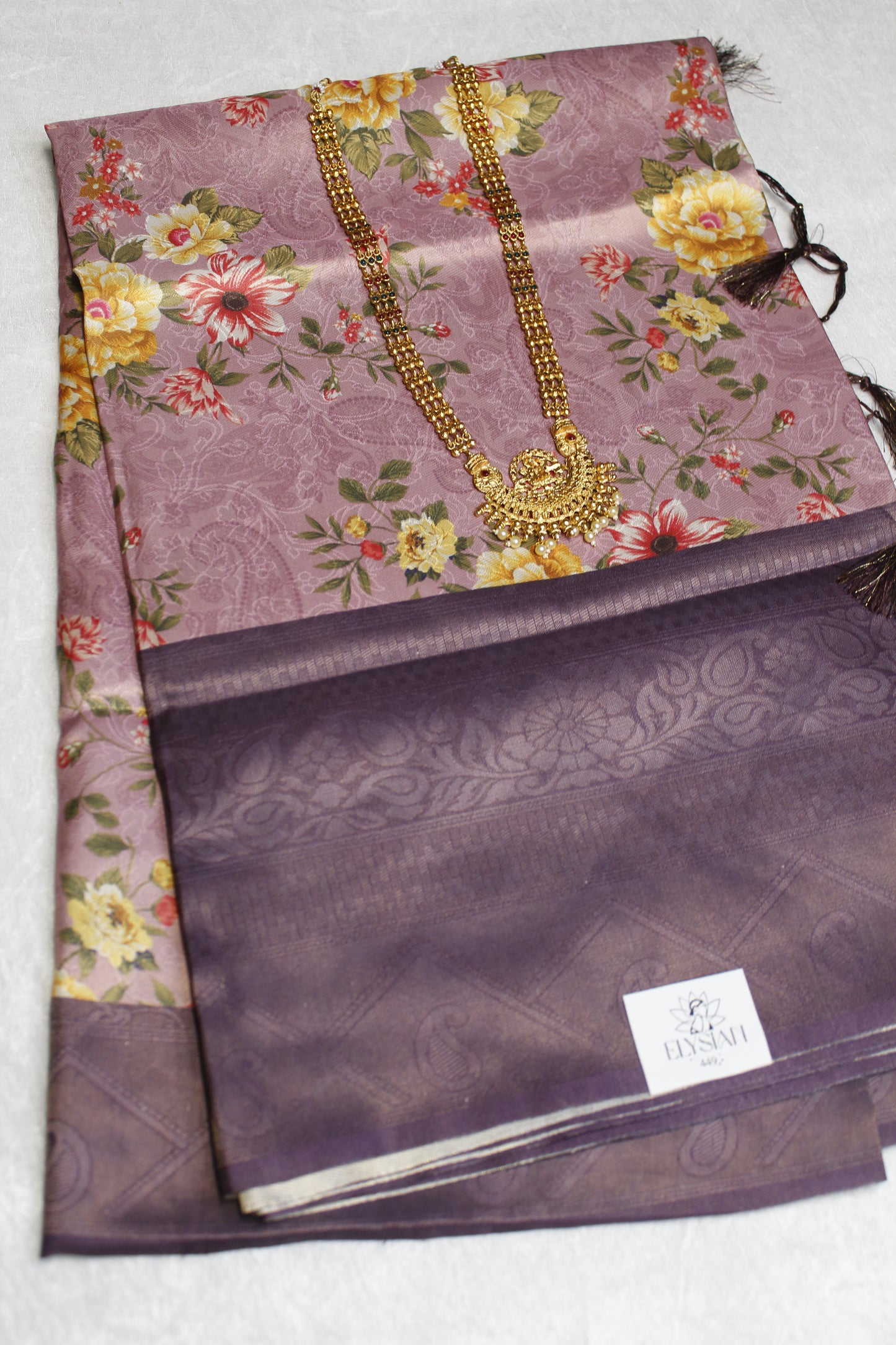 Flower Kubera Pattu Saree