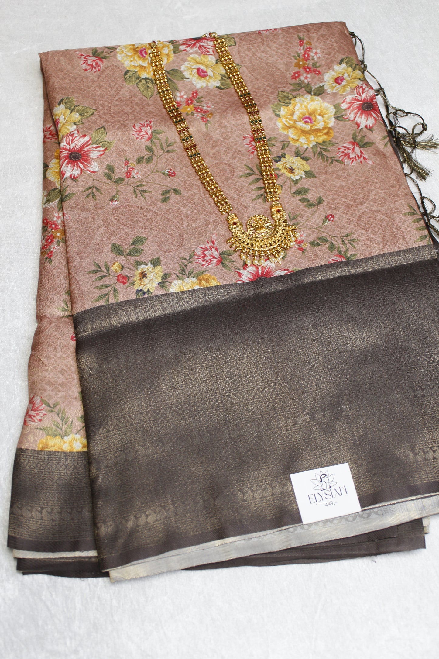 Flower Kubera Pattu Saree