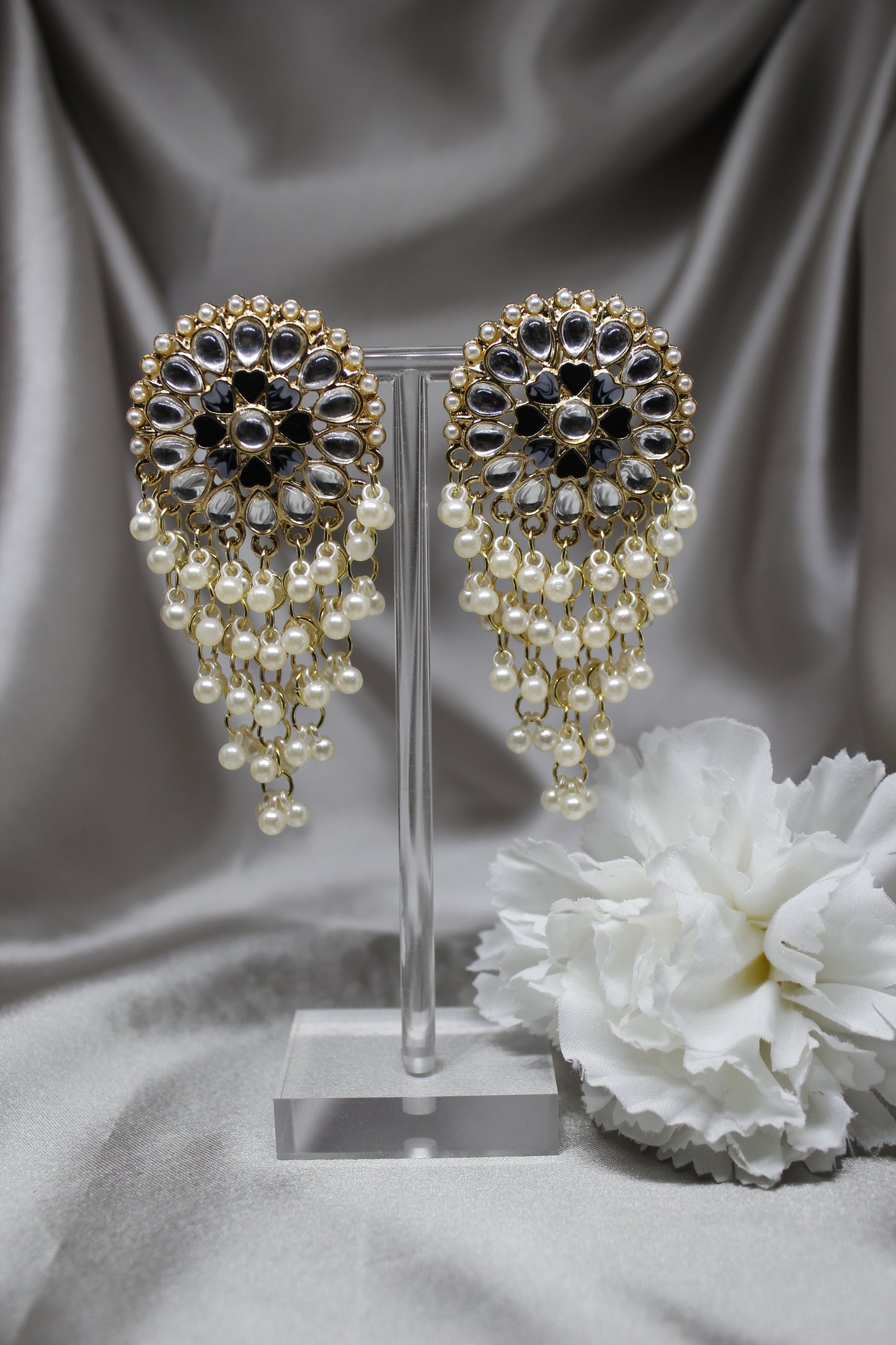 Tassel drop Stud earrings