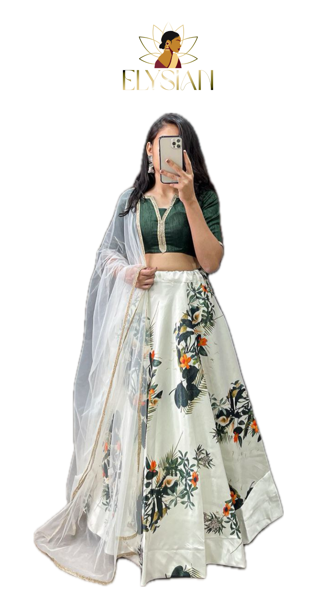 Zari Bloom Lehenga