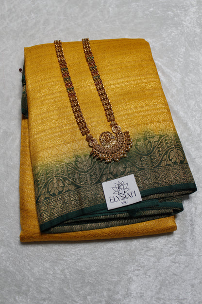 Gold Thread Kubera Pattu Premium Soft Silk Saree