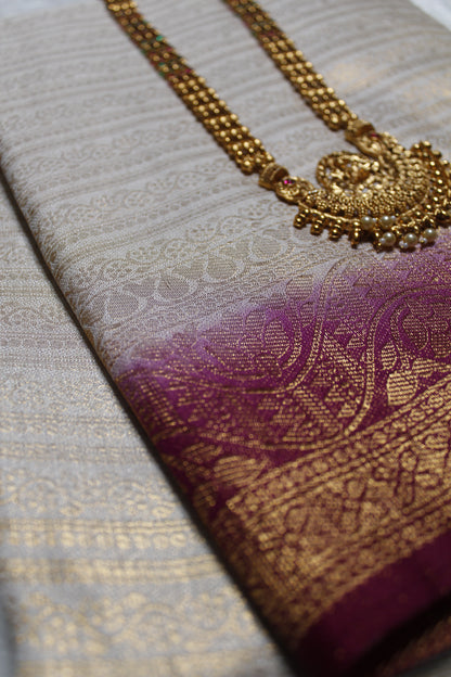 Gold Thread Kubera Pattu Premium Soft Silk Saree