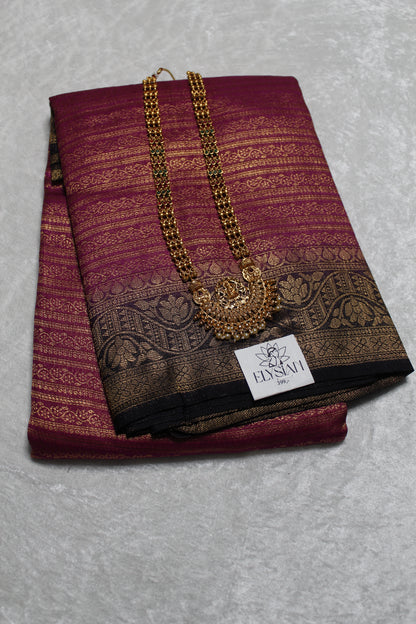 Gold Thread Kubera Pattu Premium Soft Silk Saree