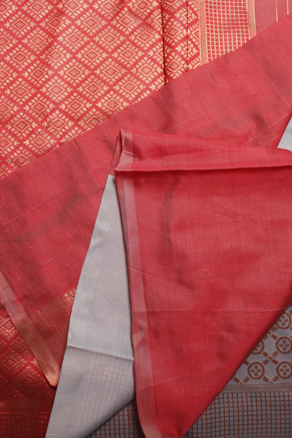 Royal Threads Litchi Silk Saree